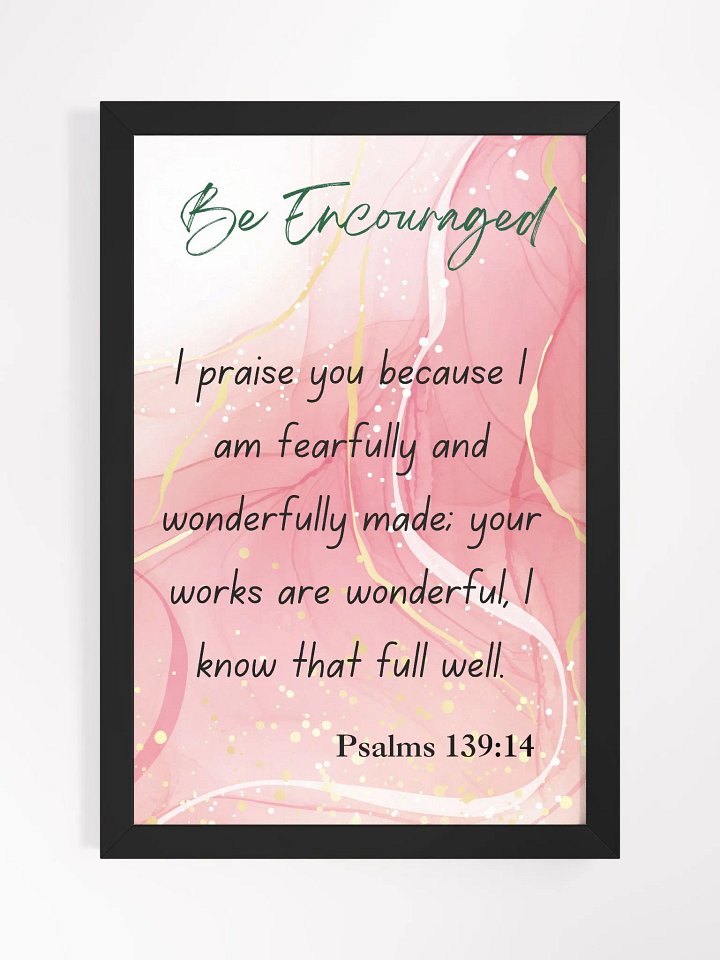 Be Encouraged Psalm 139:14 product image (1)