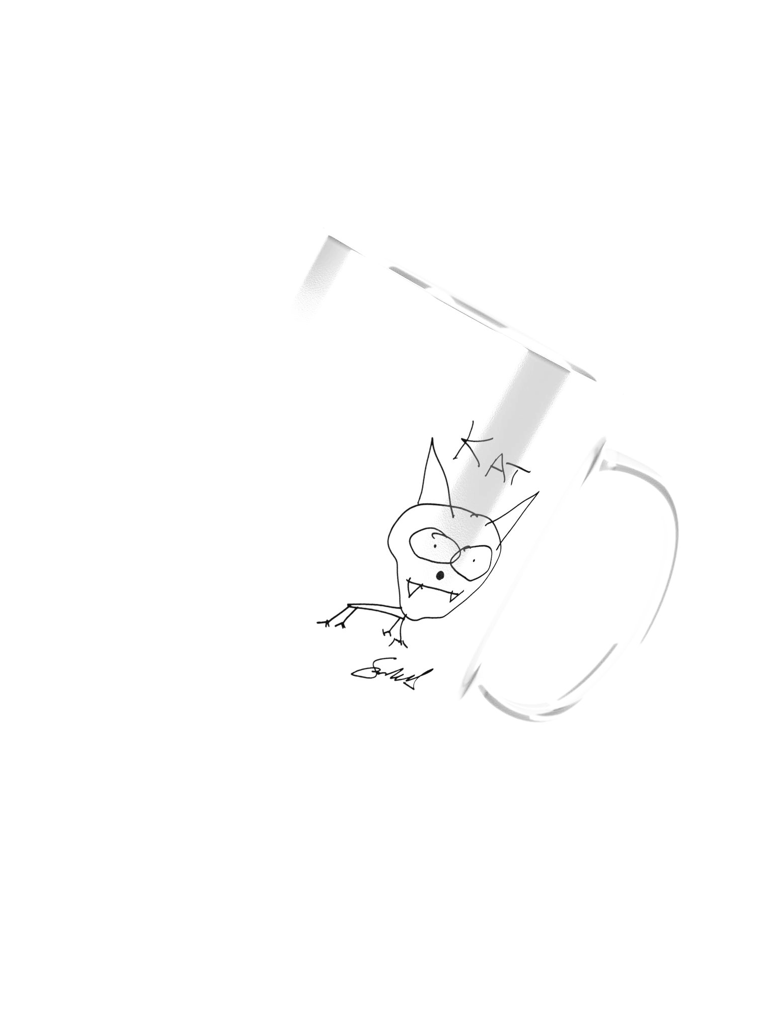 "KAT" mug (two-tone) product image (7)