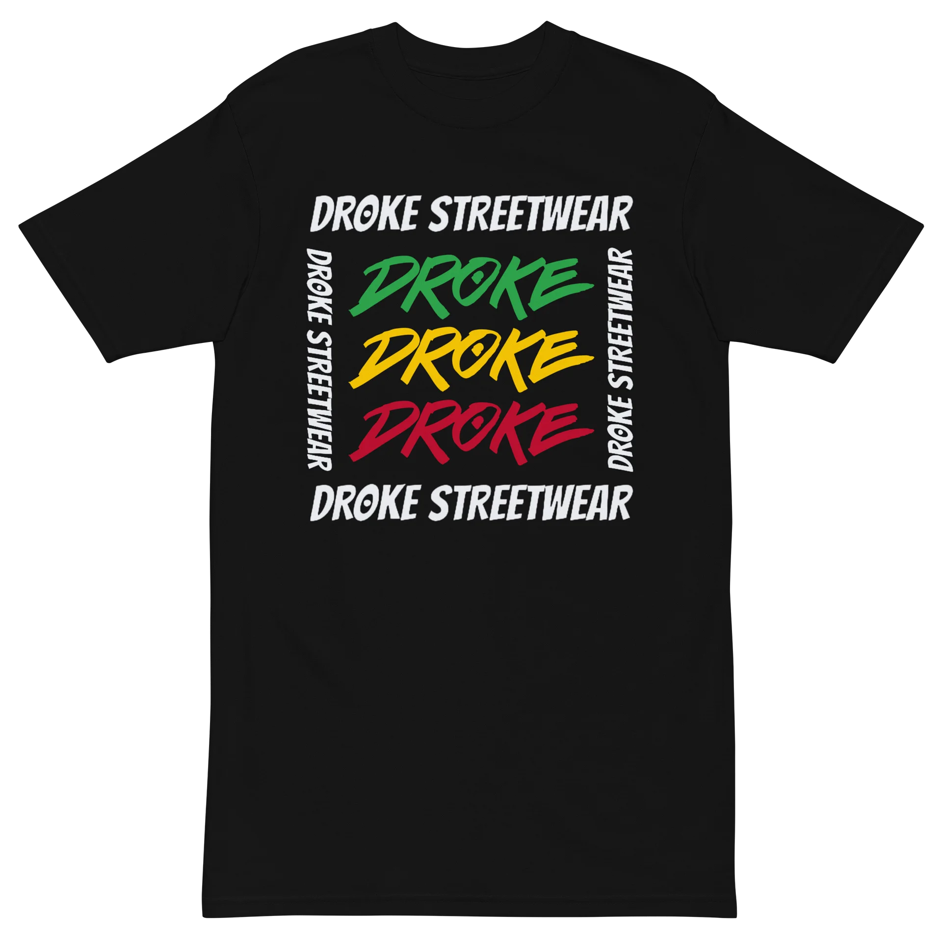 DROKE - RAGGAE Dark Box Graphic T-shirt product image (2)