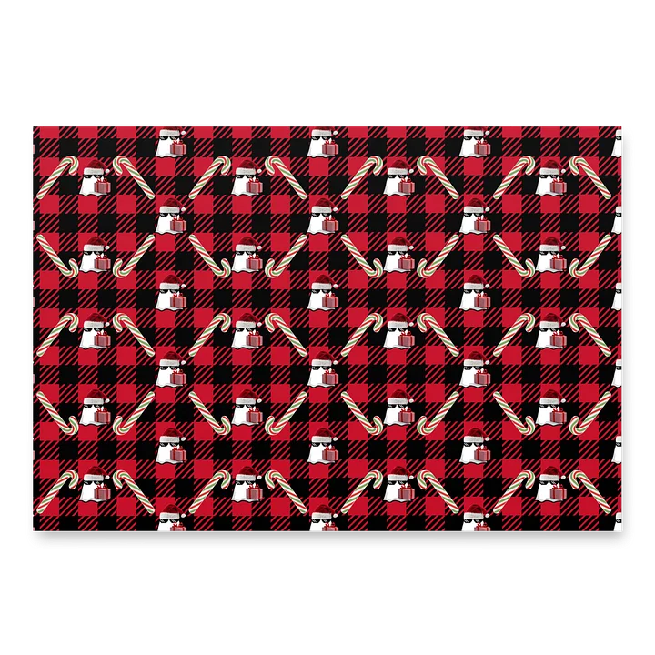 Ghost christmas gift wrap product image (2)
