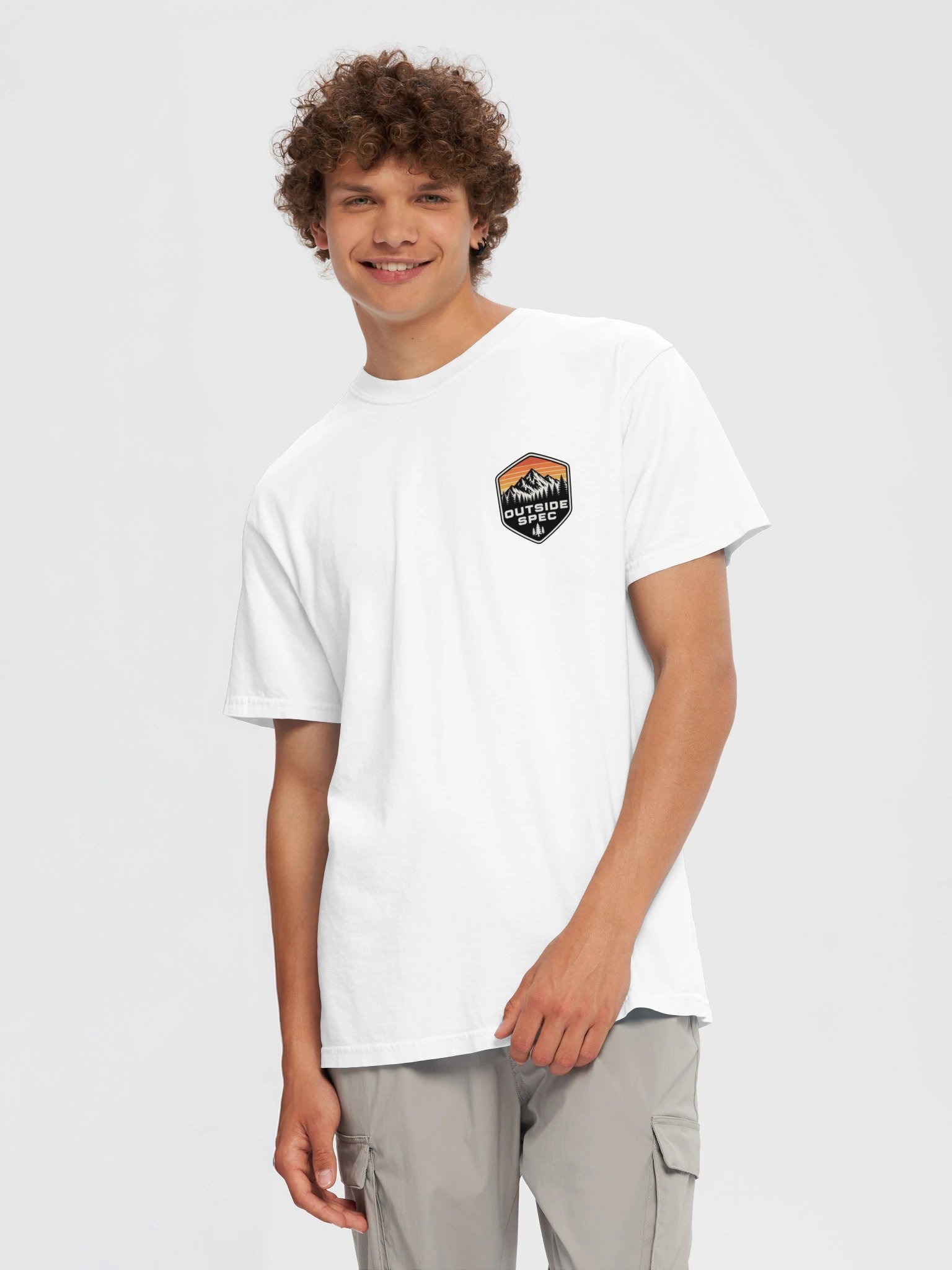 Outside Spec Mountain Logo Comfort Colors T-Shirt product image (5)