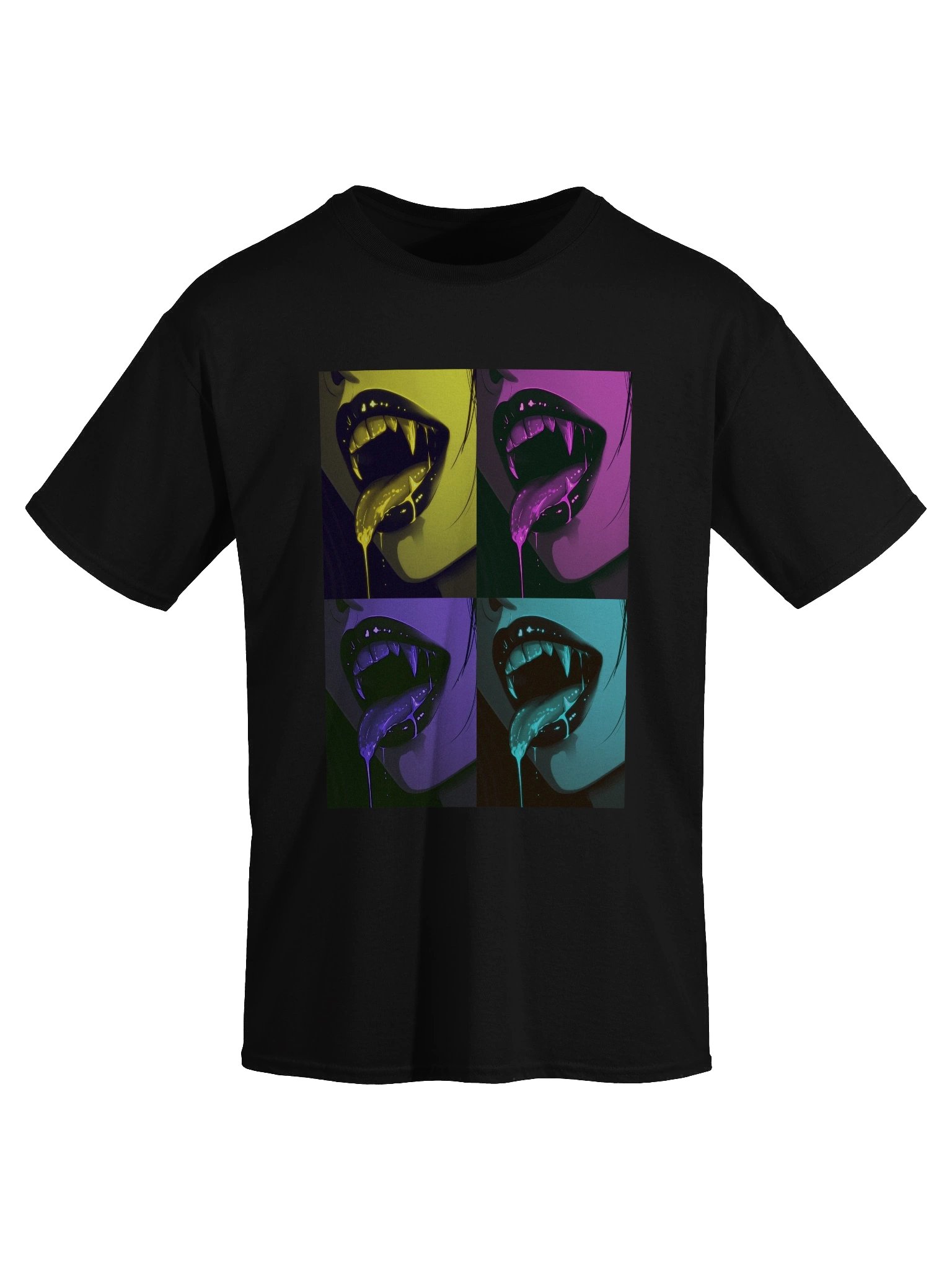 Bite me softly Pop-Art Heavyweight Printed T-Shirt product image (3)