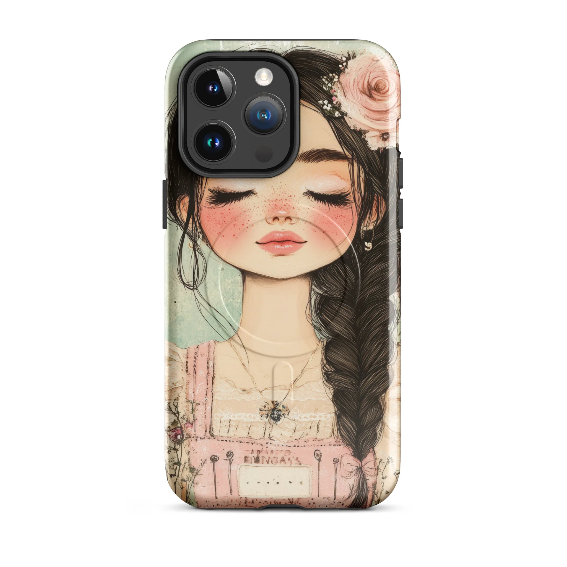 Blush Garden Girl MagSafe® Tough Case product image (2)