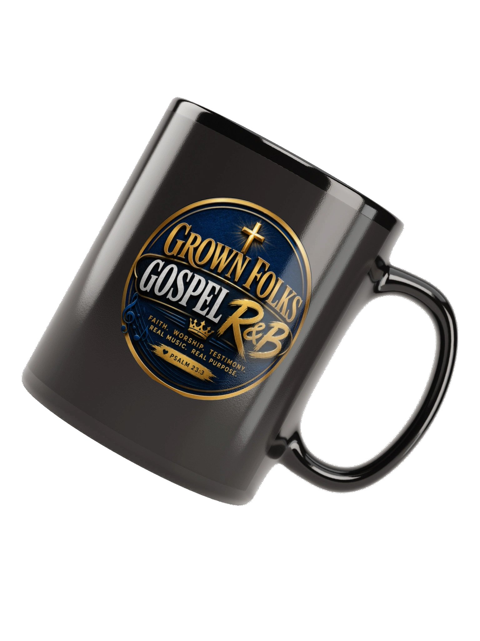 Grown Folks Gospel R&B Glossy Mug product image (11)