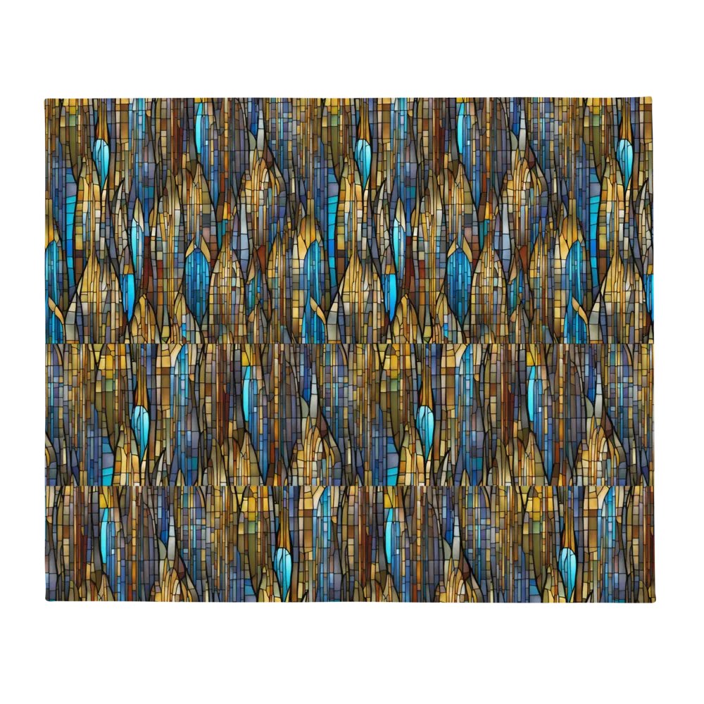 Abstract Waterfall Design Throw product image (2)