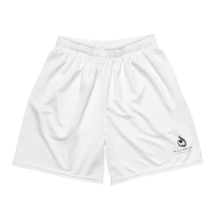 WILLOWISP Grey Loose Shorts (white) product image (1)