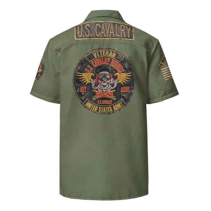 Copy of Distressed USCRA Official Club Shirt OD product image (2)