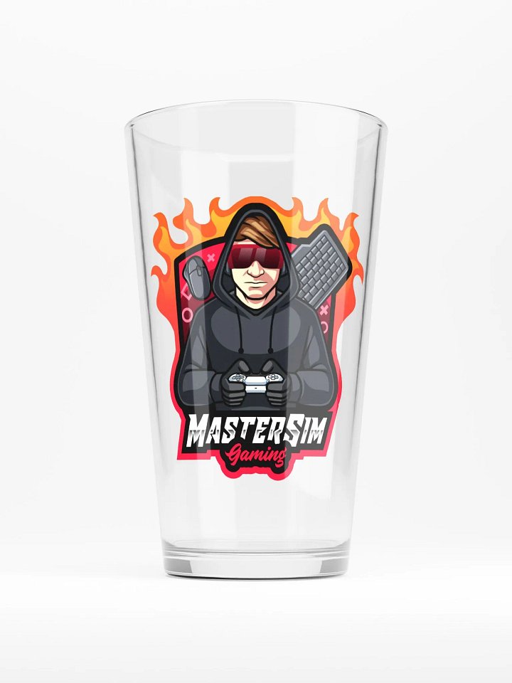Logo Pint Glass product image (1)