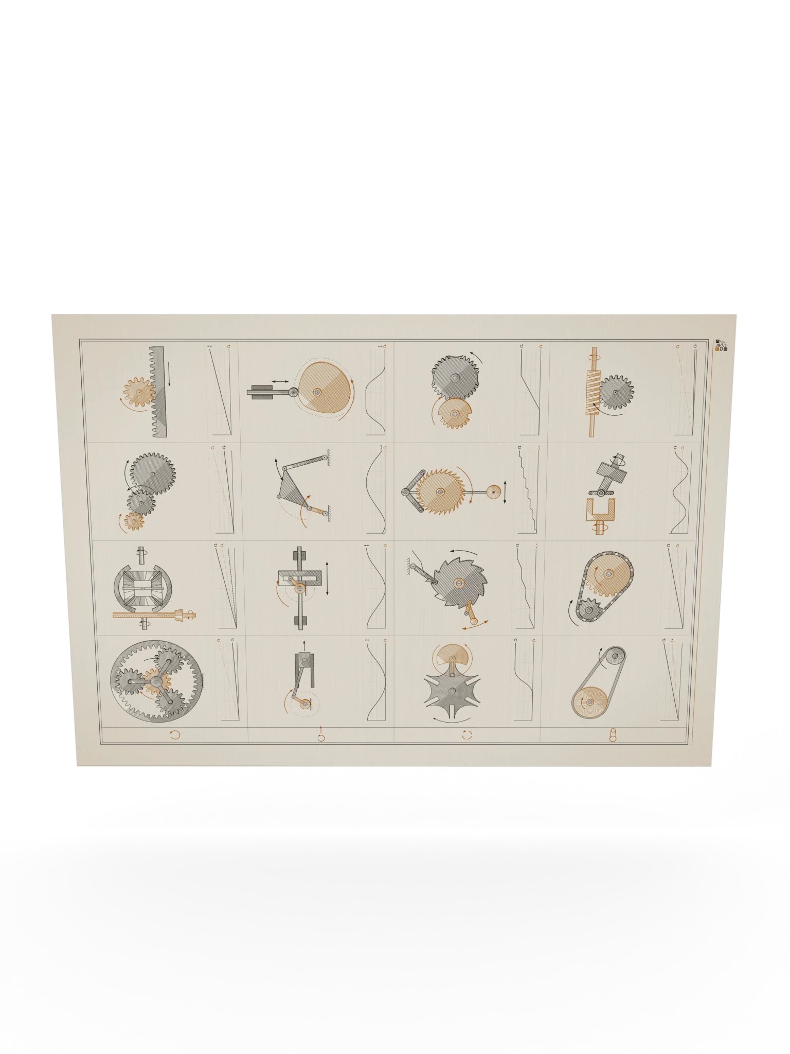 MOTION · Mechanischer Atlas als Kunstdruck product image (10)