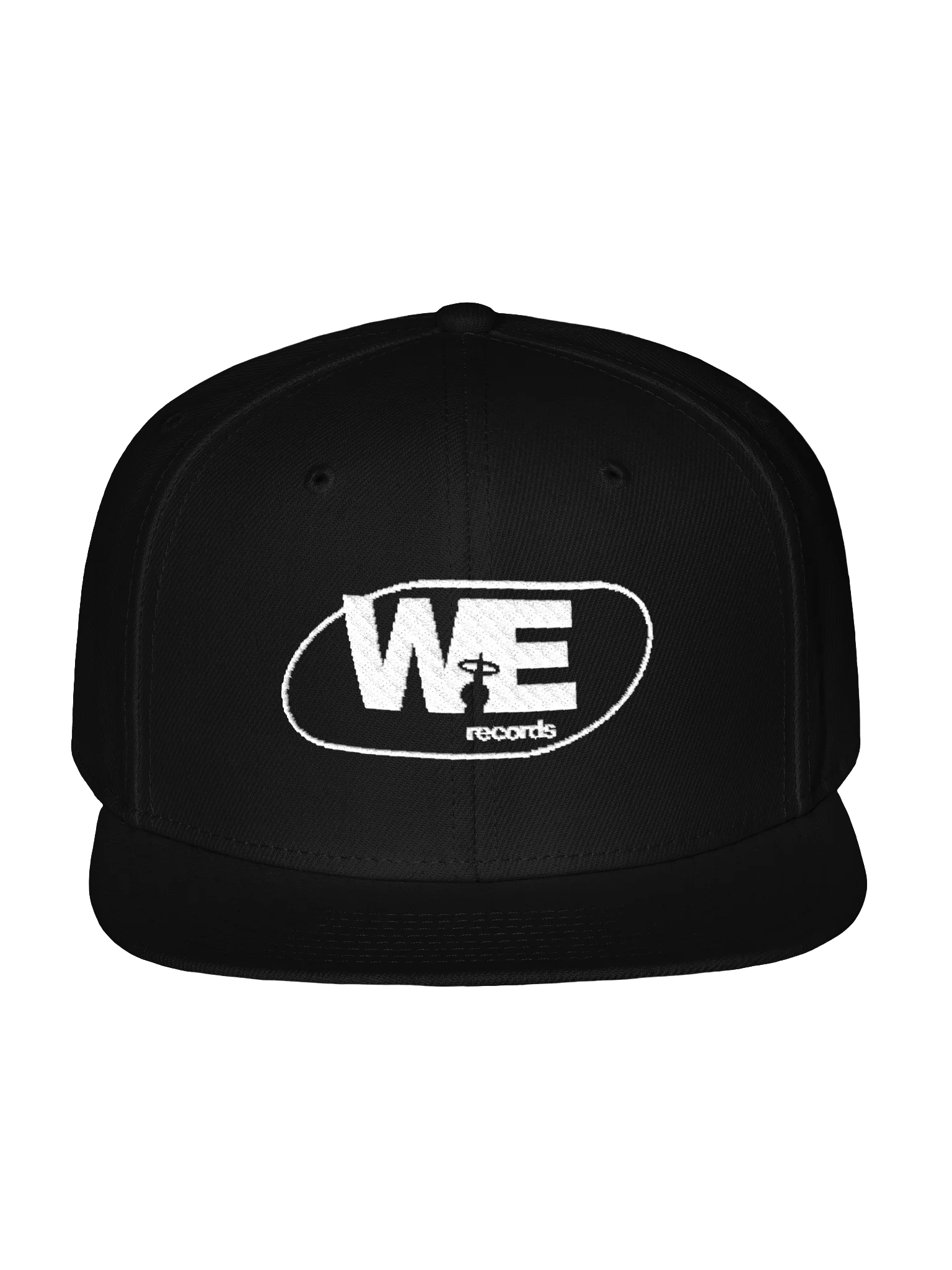 WE Records Wool Blend Snapback Cap product image (1)