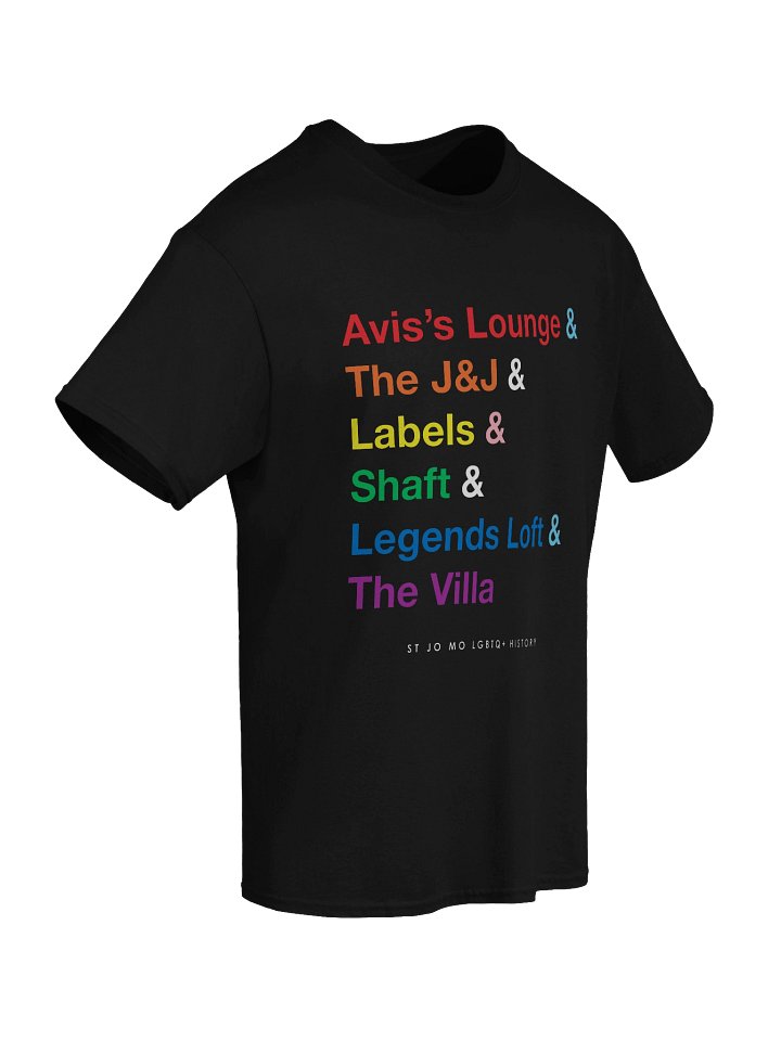 Rainbow St. Joe MO LGBTQ+ Drag Bar History - Adult T product image (2)