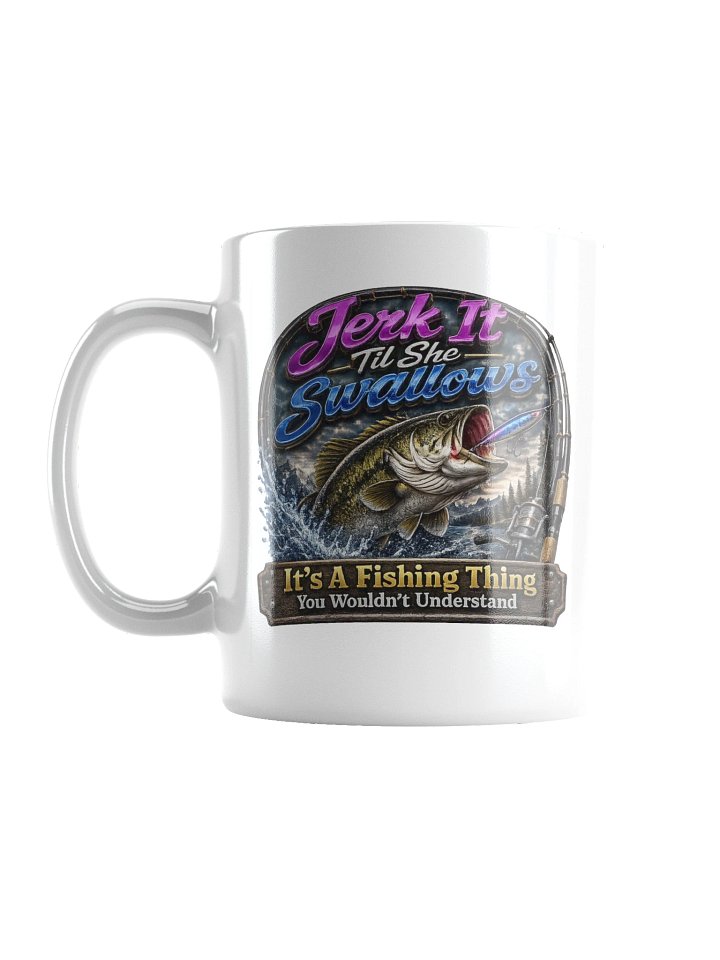 Jerk It Til She Swallows Purple Blue Mug product image (1)