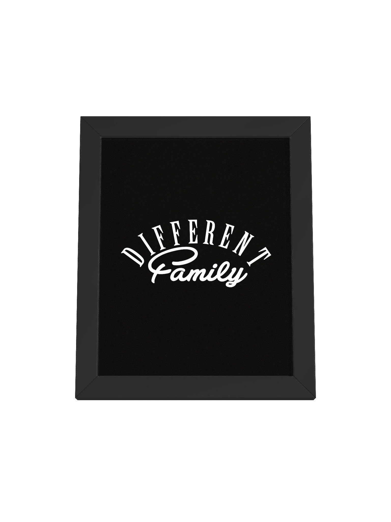 Different Family Framed Poster product image (1)