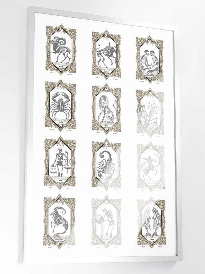 ZODIAQUE HERMÉTIQUE 24x36 – Affiche product image (2)