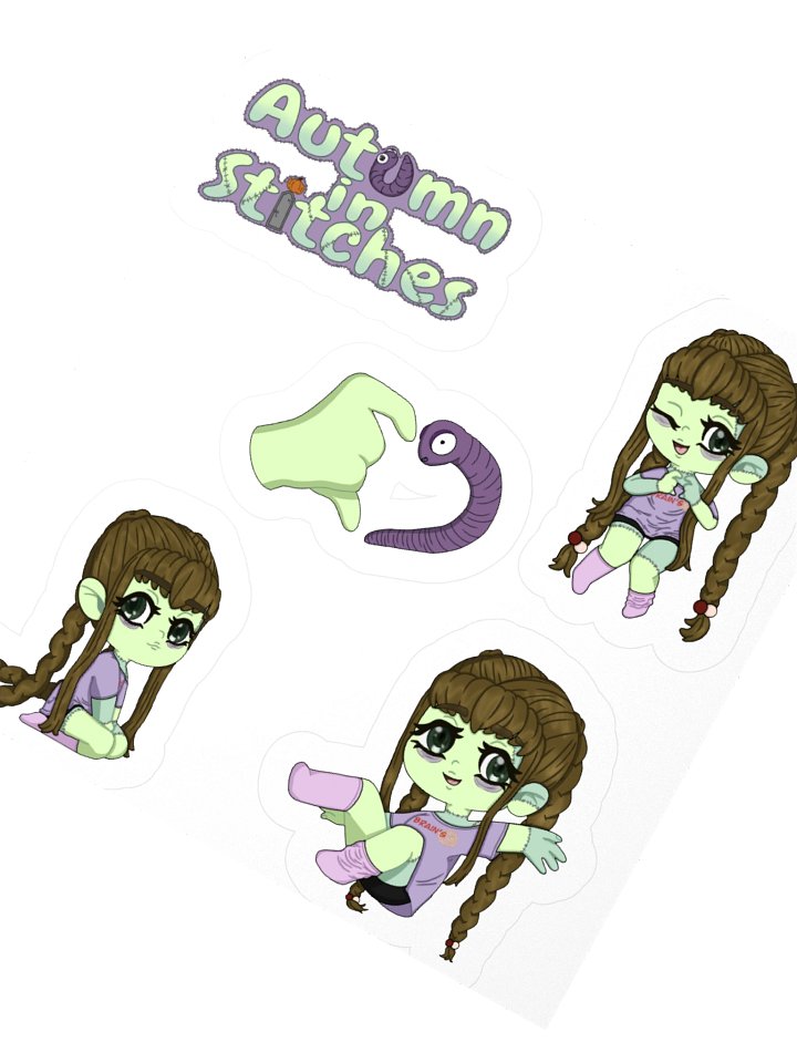 Autumninstitches Sticker Sheet product image (5)