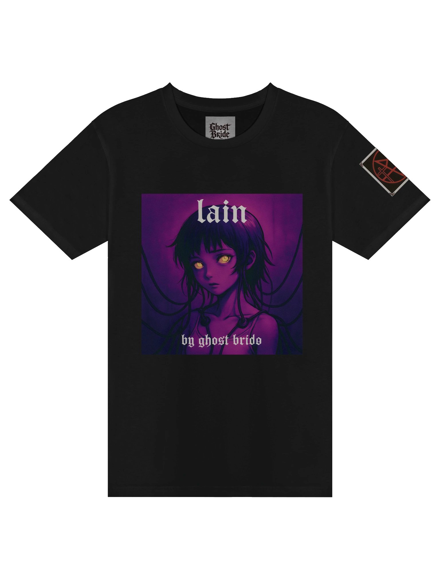 ghost bride official lain t-shirt product image (1)