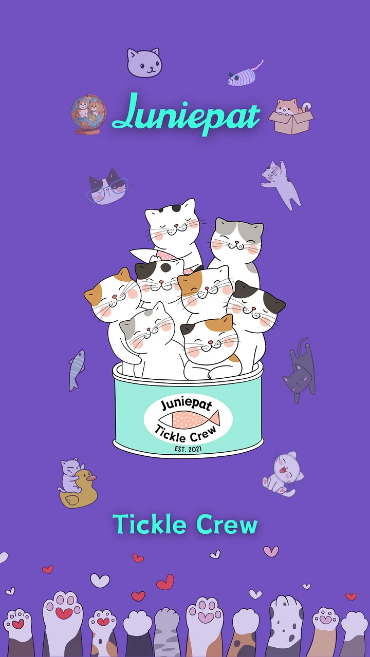 Juniepat Tickle Crew Unite Phone Wallpaper product image (1)