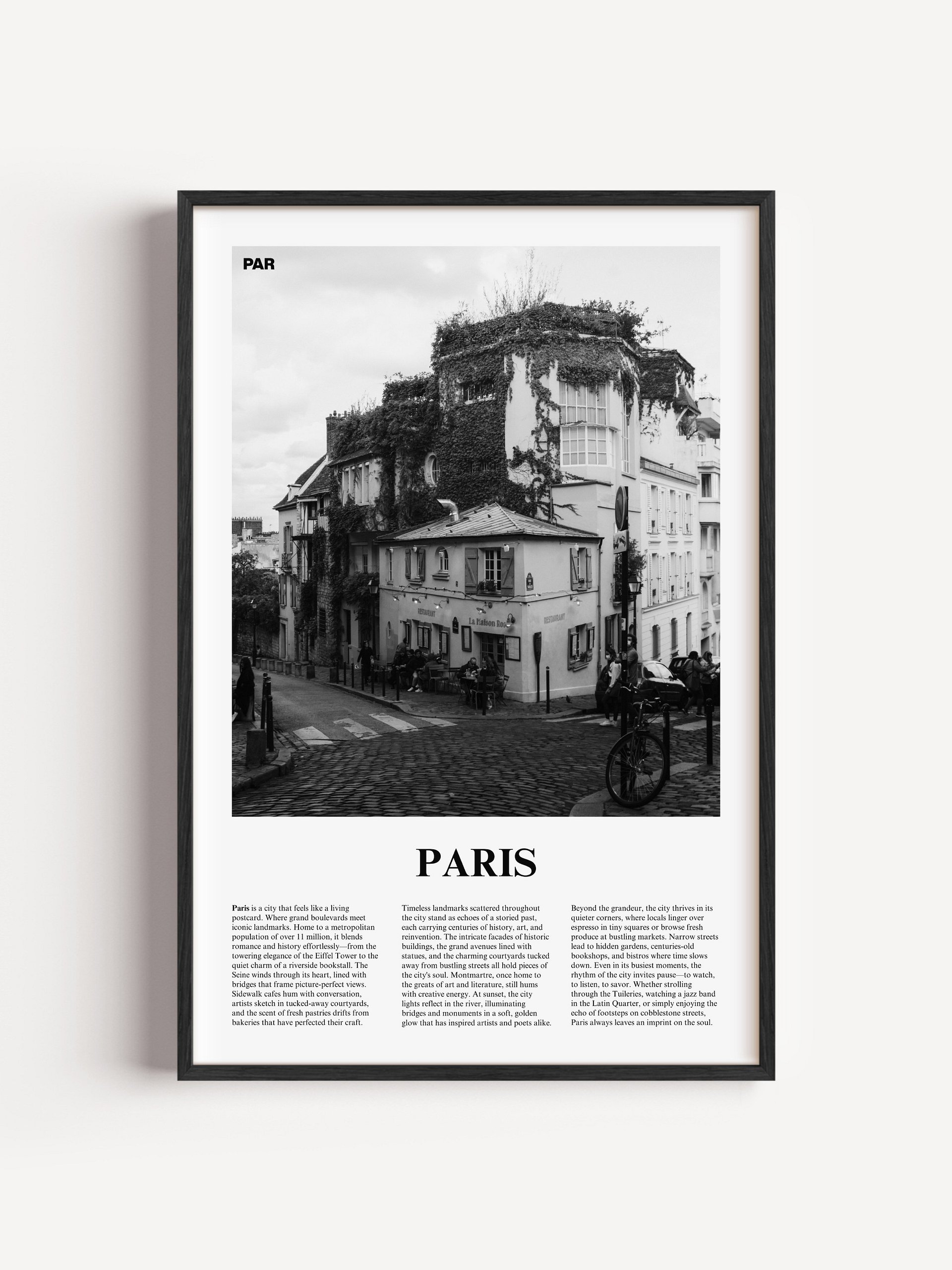 Paris 05 Newspaper Poster product image (1)