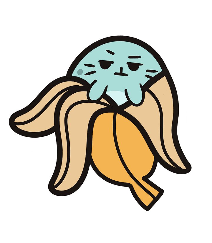 Winifred Banana- Sticker product image (1)