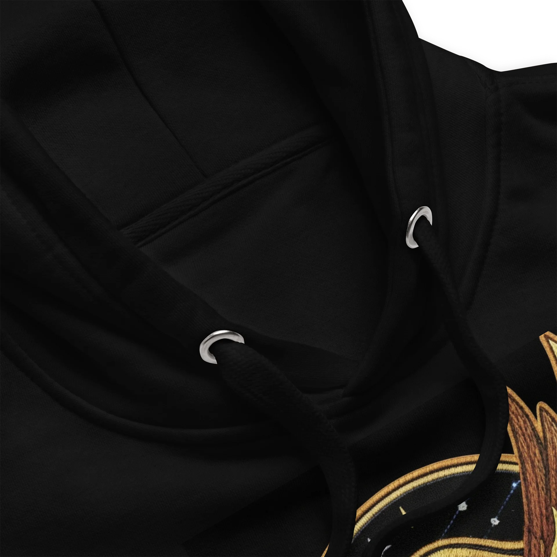 Mythical Griffin Embroidered Patch Hoodie product image (3)