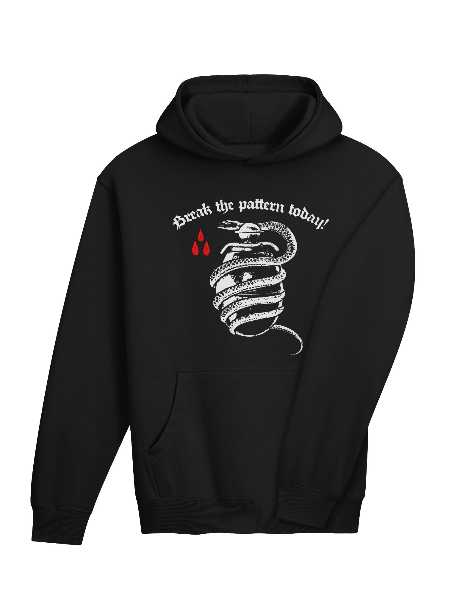 BREAK THE PATTERN HOODIE BACKPRINT product image (4)