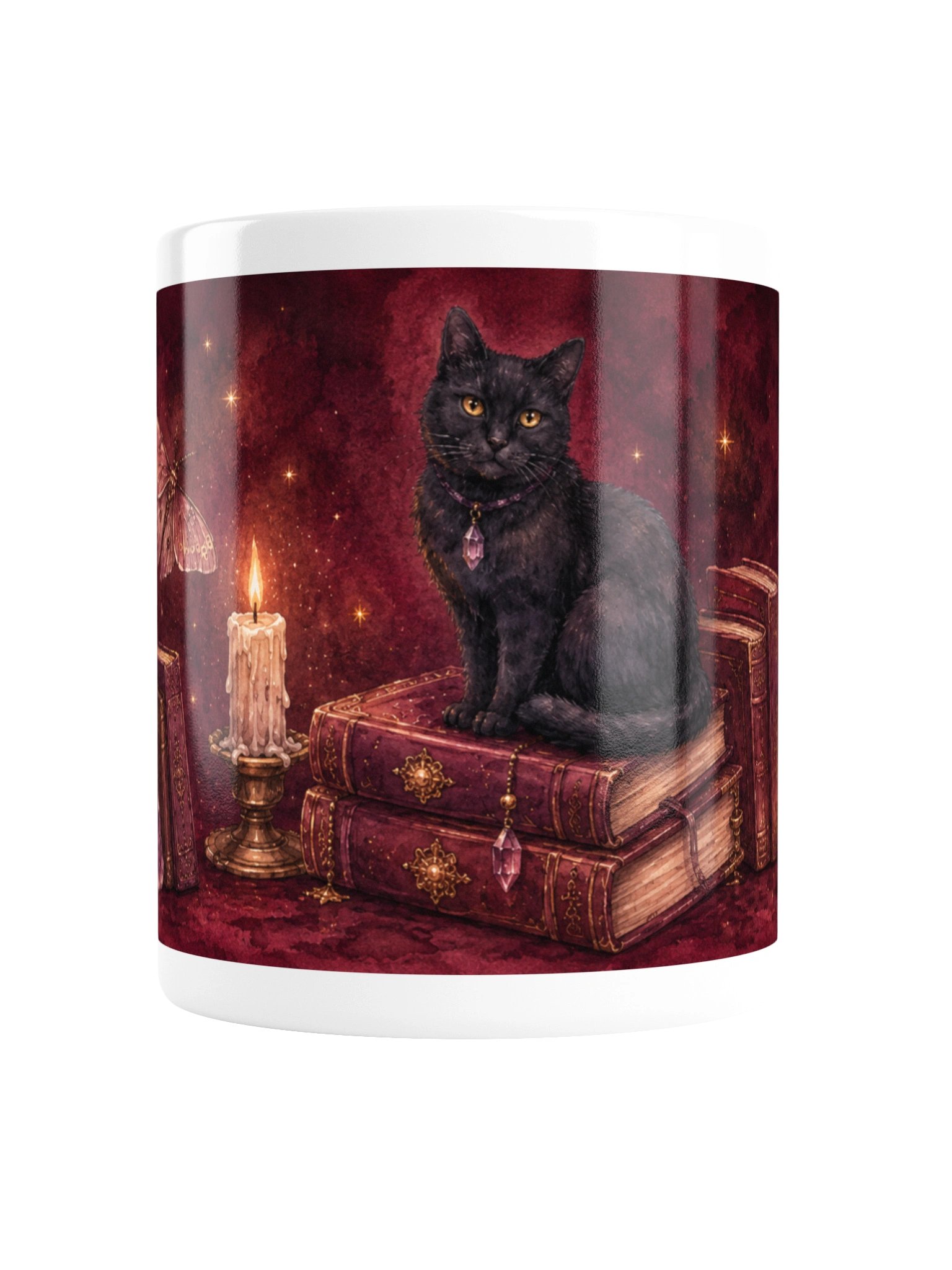 Mug - Le Chat de la sorcière - Rouge velours product image (2)