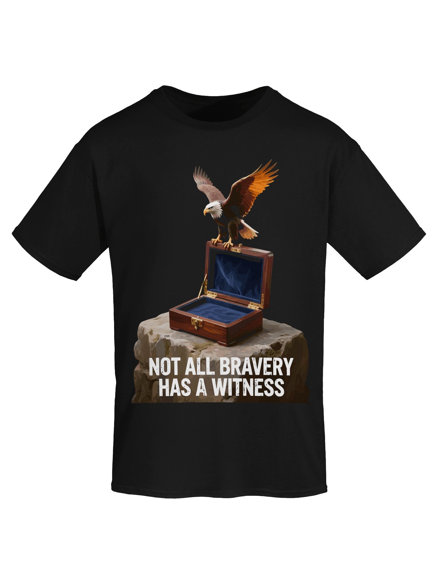 Not All Bravery Has a Witness Eagle Tee product image (5)