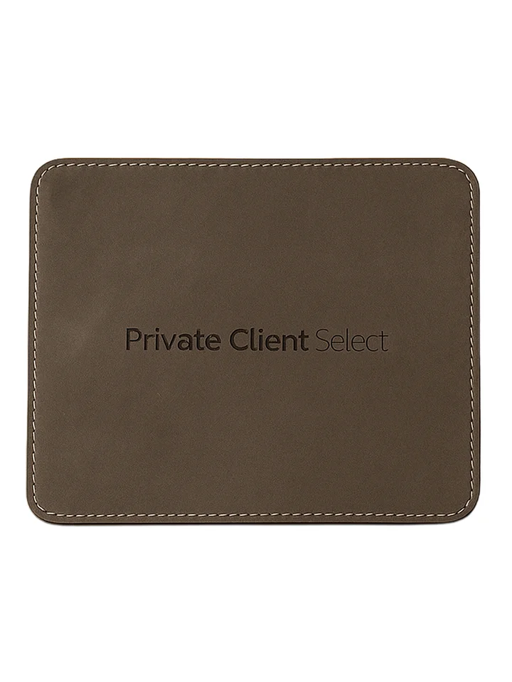 Vintage Leather Mouse Pad product image (1)