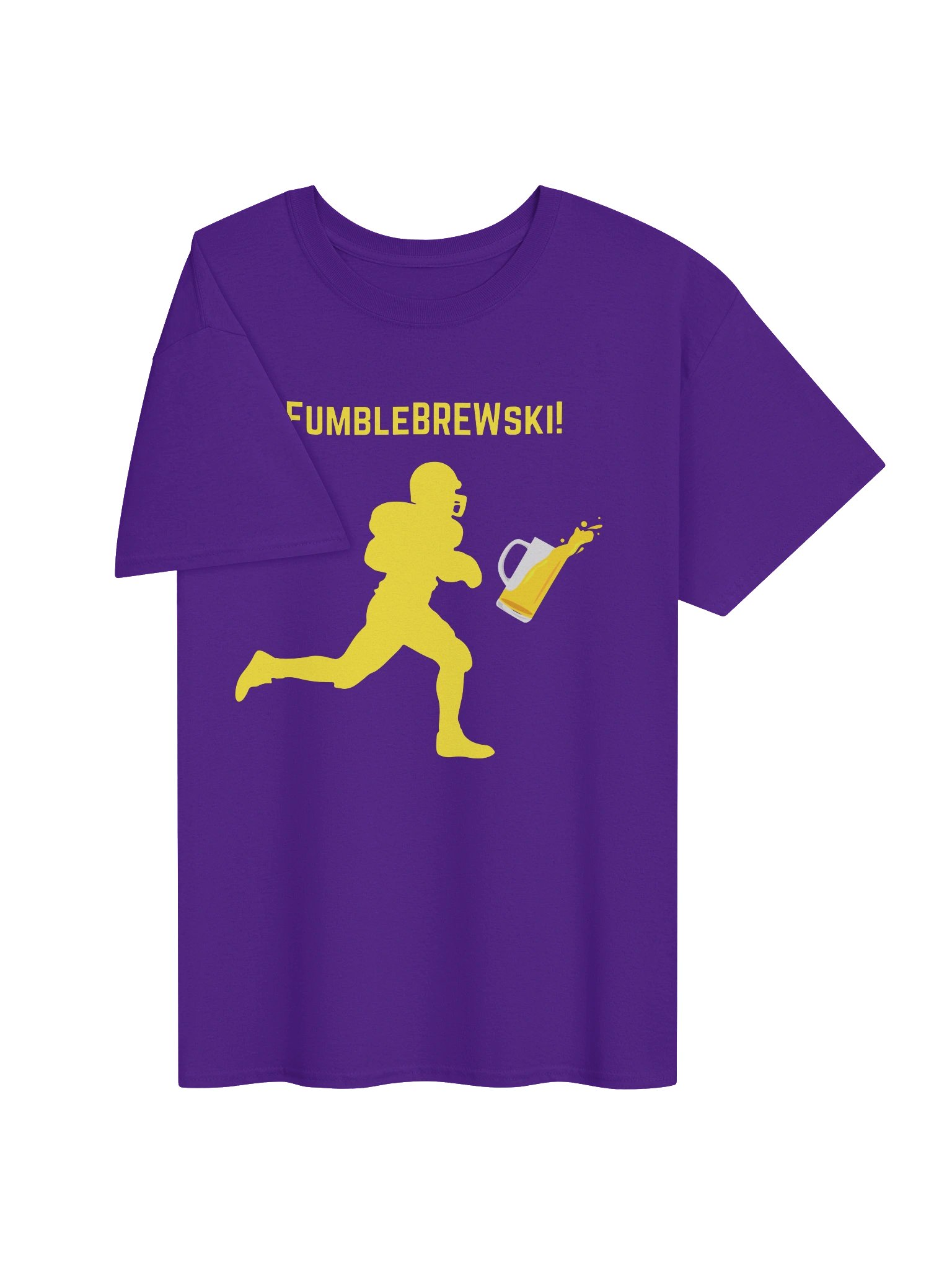 FumbleBREWski T-Shirt Purple product image (3)