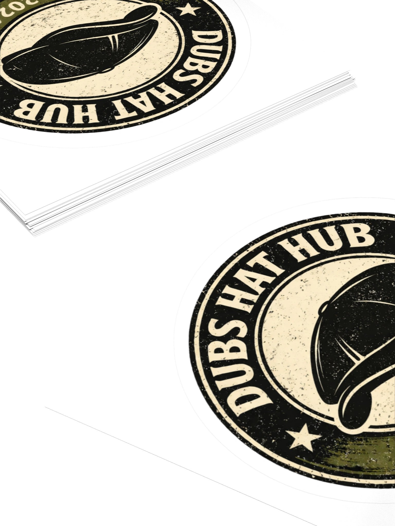Dubs Hat Hub EST. 2024 Sticker product image (10)