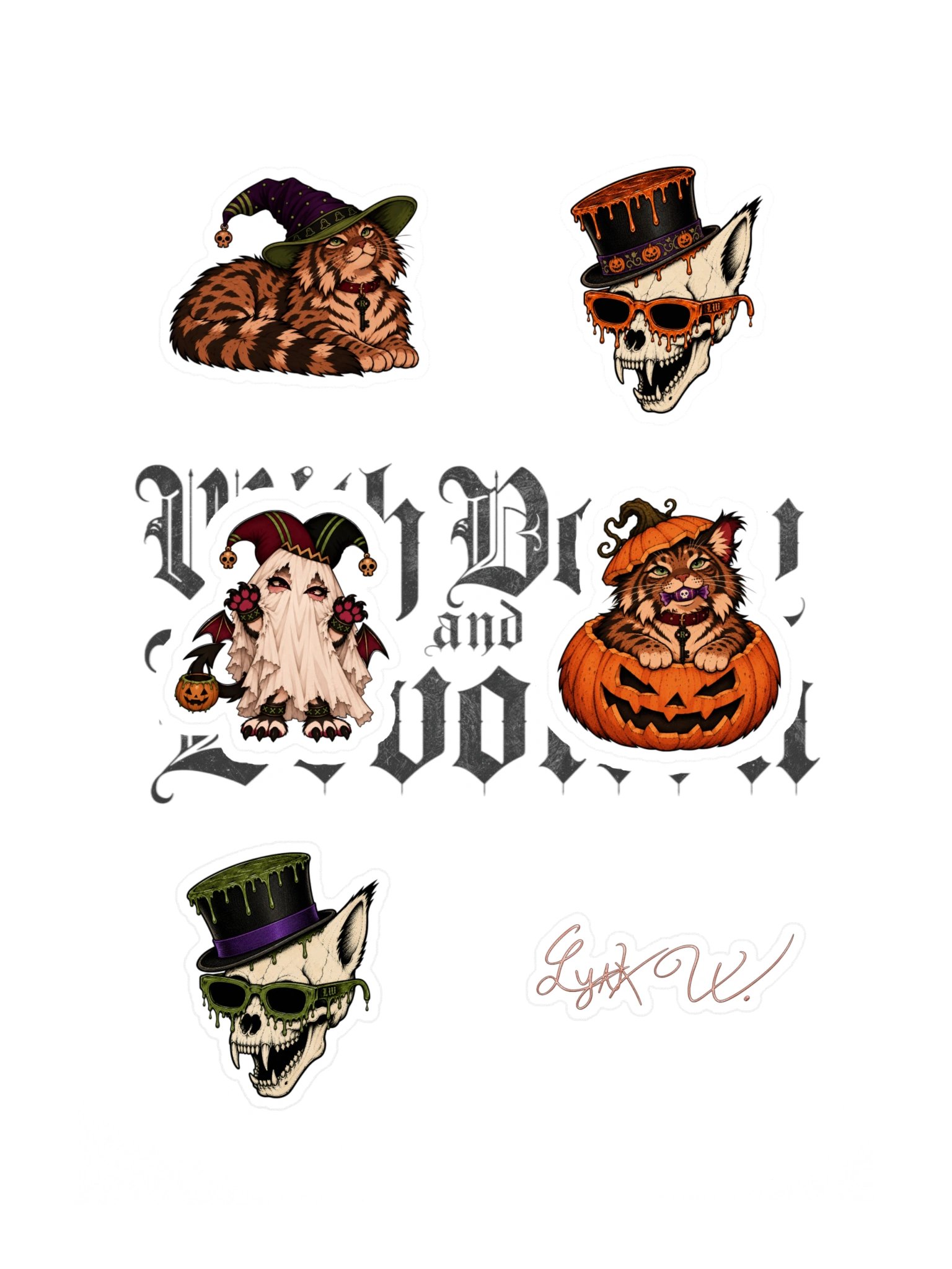 Spooky Cute Halloween Sticker Sheet product image (3)