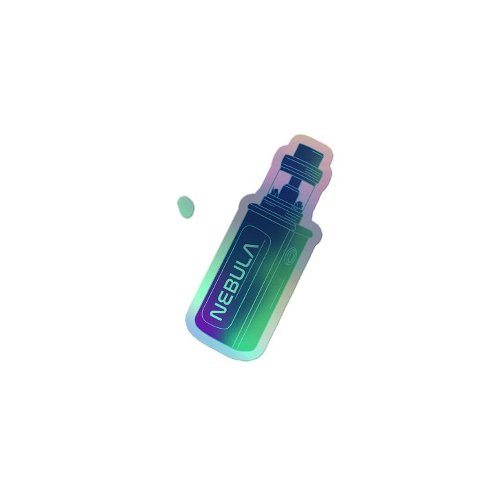 Nebula Vape HOLO STICKER product image (1)
