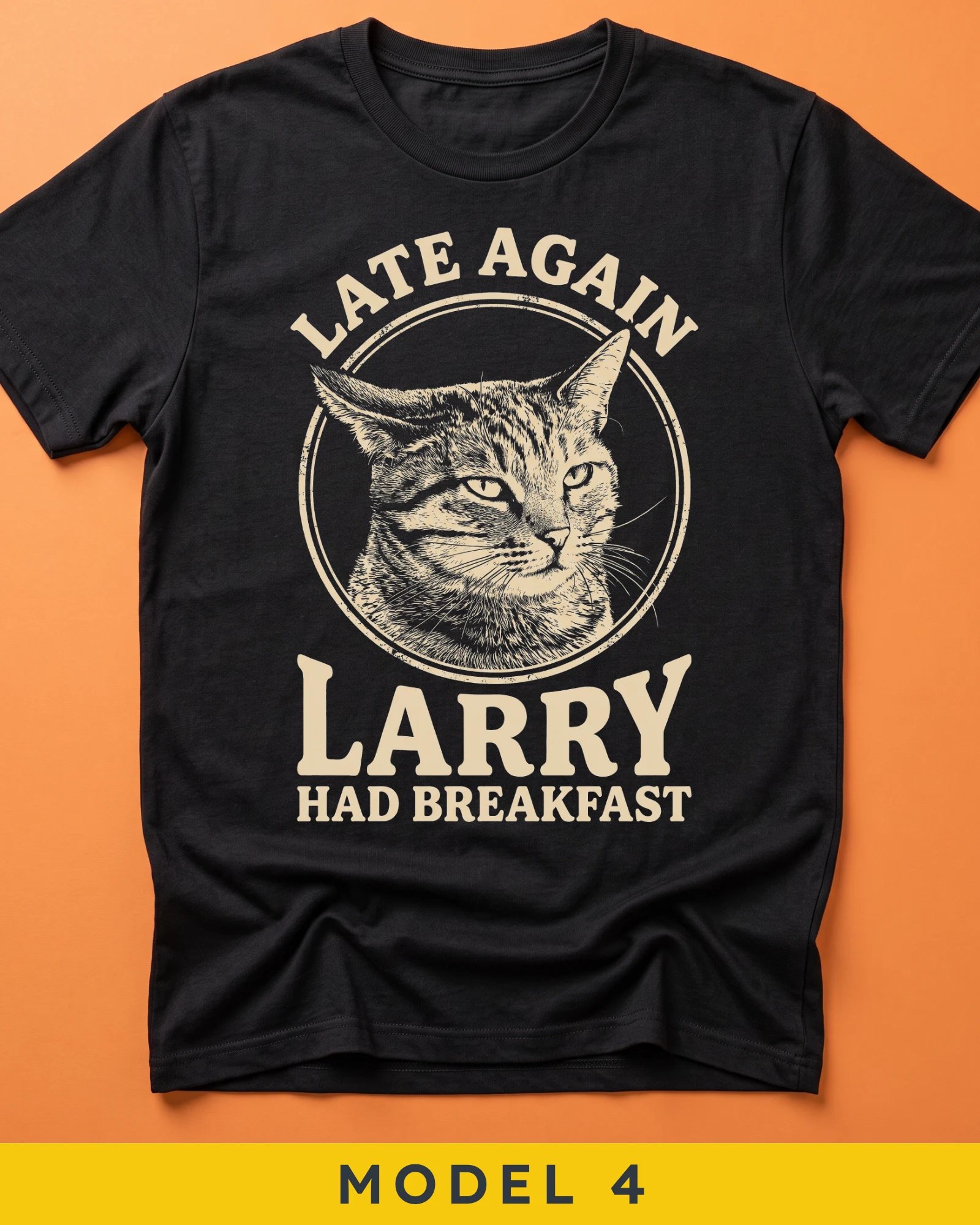 Custom Cat Design T-Shirt product image (4)