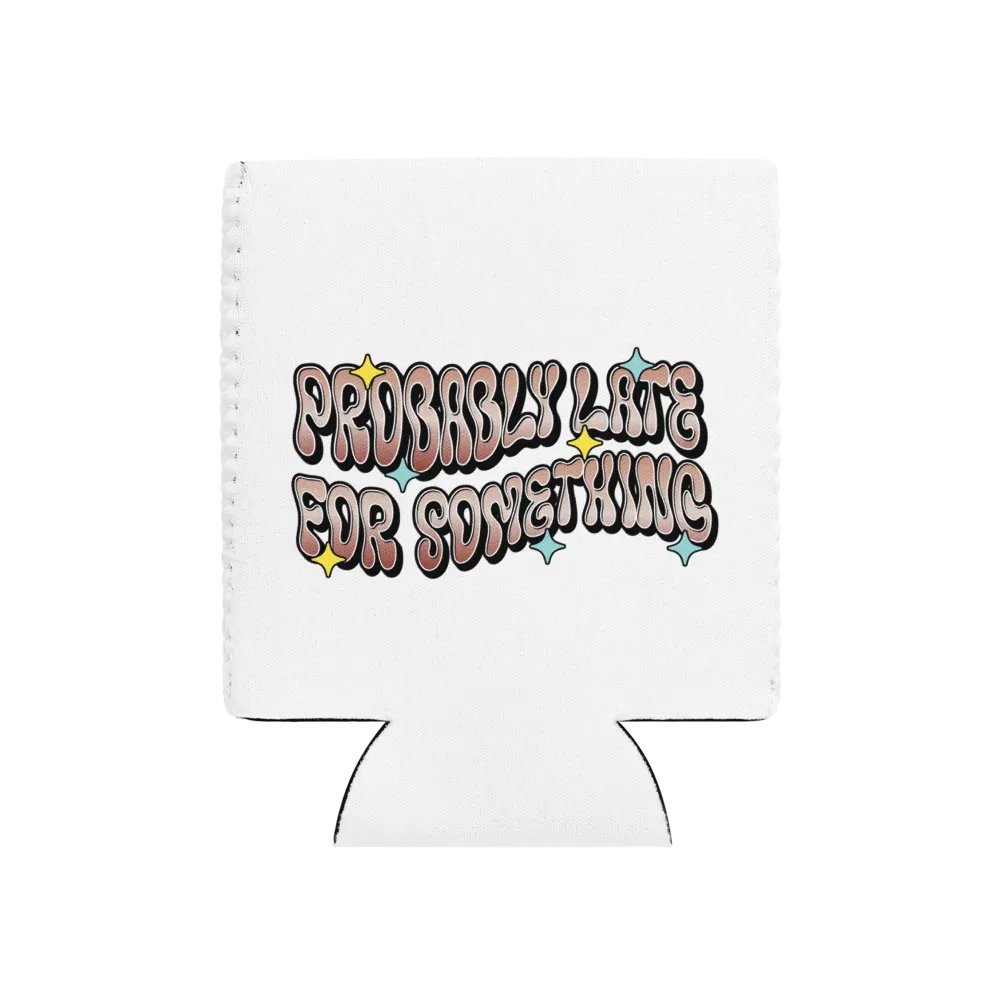 Probably Late For Something Wave Can Cooler product image (1)