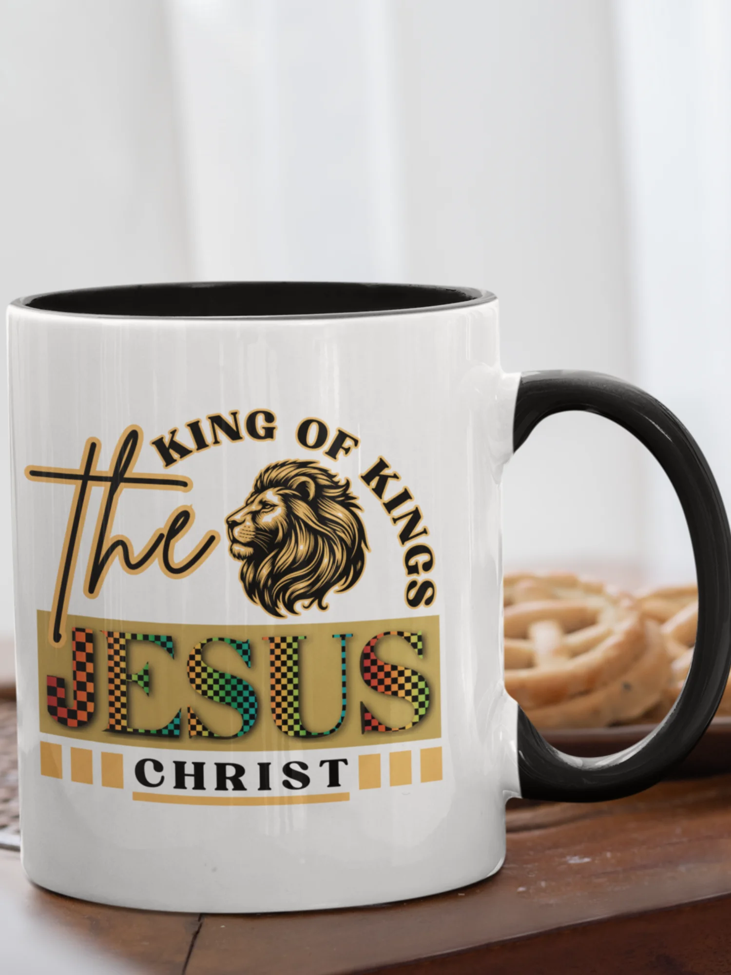 King of Kings Jesus Christ Christian Ceramic Mug | Faith Mug for Believers product image (16)