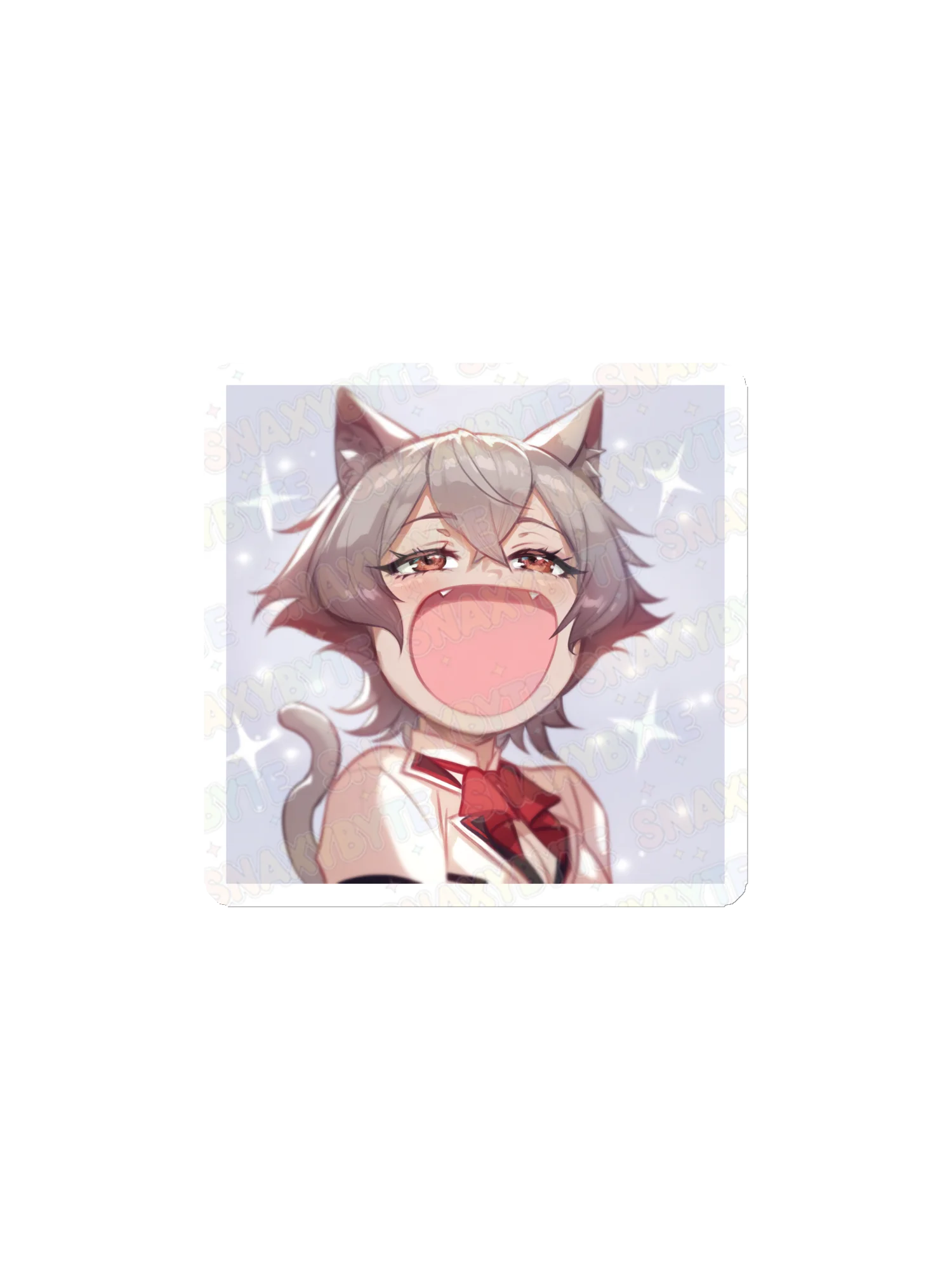 Linia Pop Cat Die-Cut Magnet product image (1)