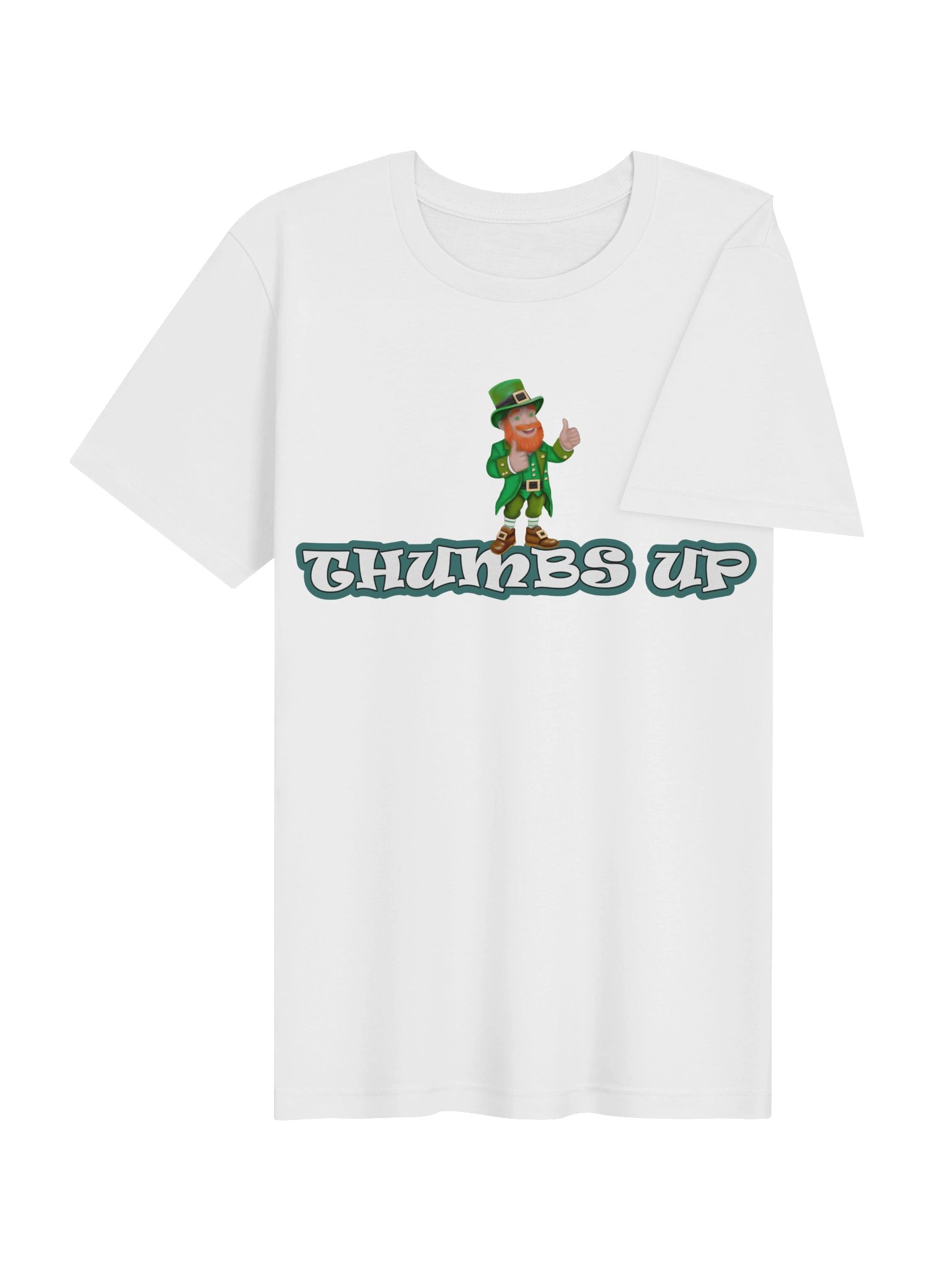 Leprechaun "THUMBS UP" T-Shirt. Women's Bella+Canvas Supersoft T-Shirt product image (3)