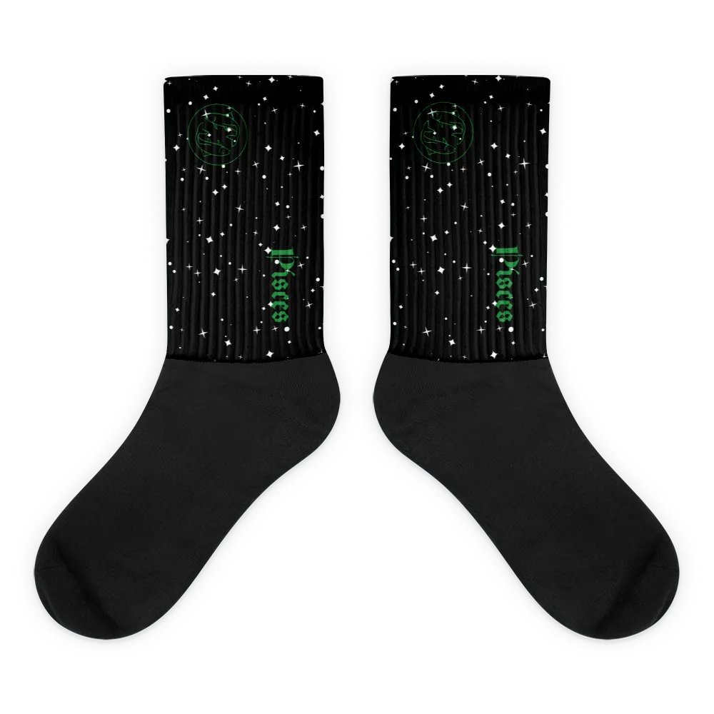 Pisces Zodiac Sublimated Socks product image (1)