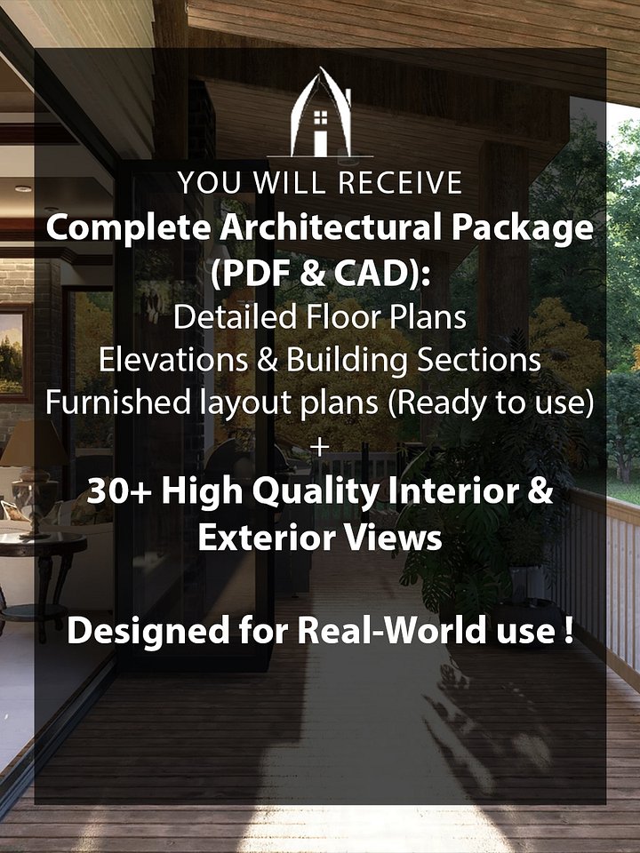 Country House 003 - Drawings\Blueprints CAD + PDF - Metric + Imperial product image (2)