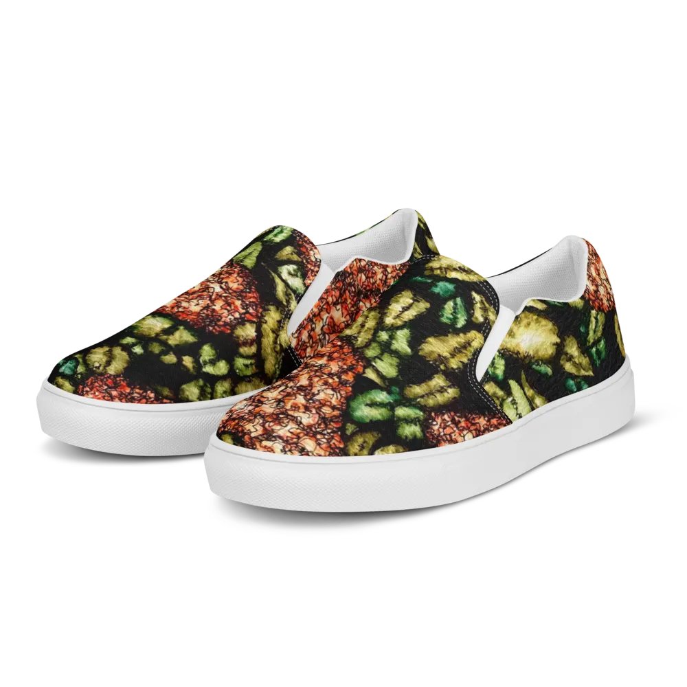 HYDRANGEAS V men's slip-on canvas shoes product image (3)