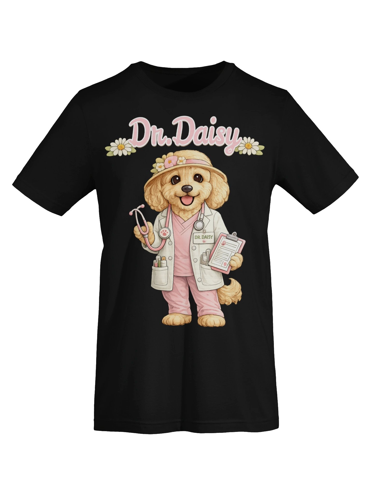 Dr. Daisy Cute Dog Nurse Tee product image (46)