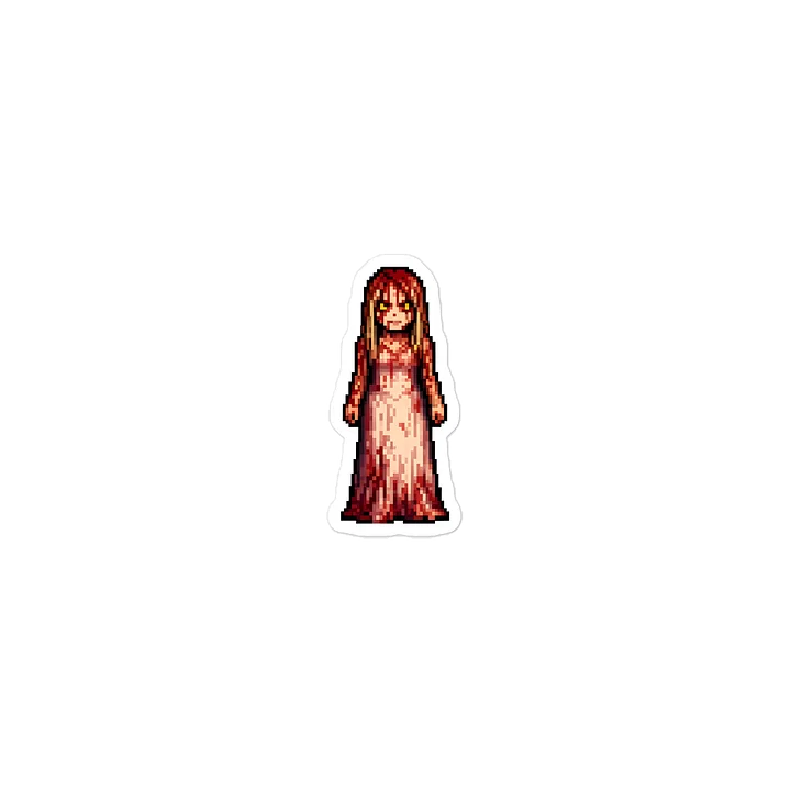 Carrie Retro Pixel Art Laptop Sticker product image (2)