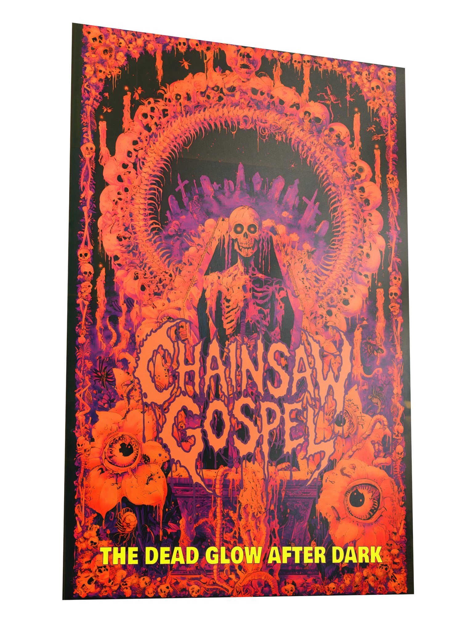 THE DEAD GLOW AFTER DARK — Blacklight Horror Poster product image (3)