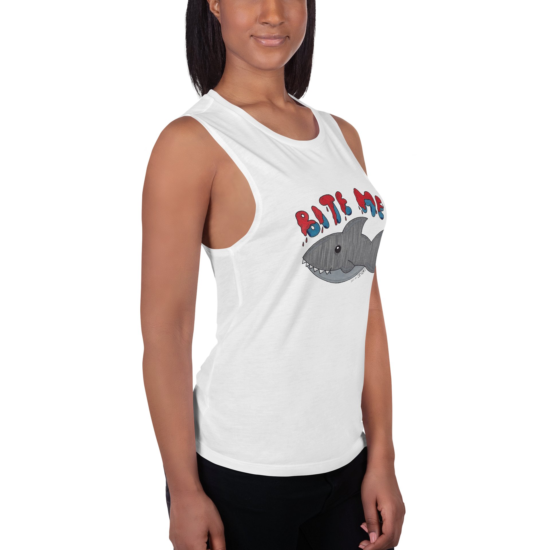 Shark Bite Tank Top product image (3)
