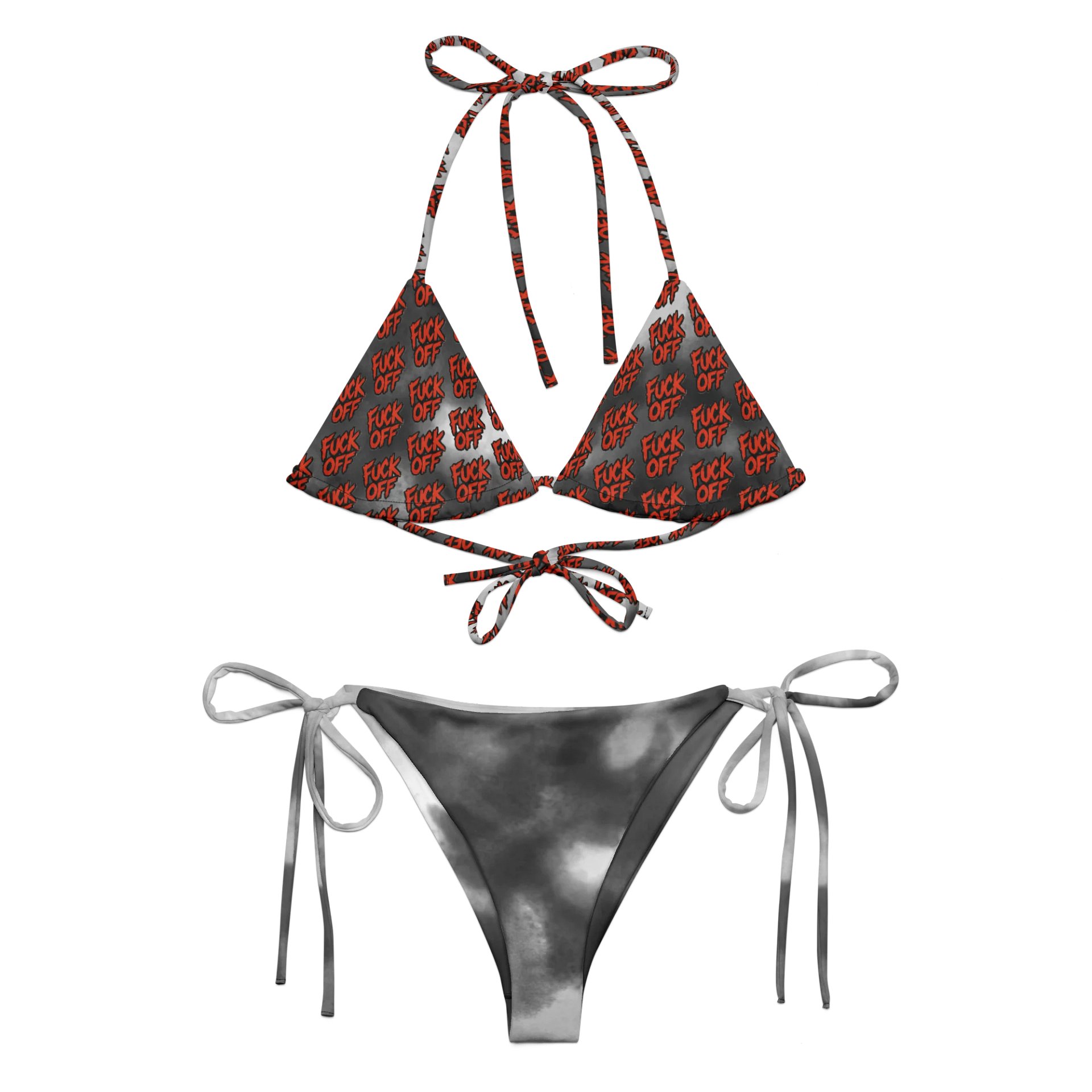 Ethereal FU Shadows All-Over Bikini Set product image (2)