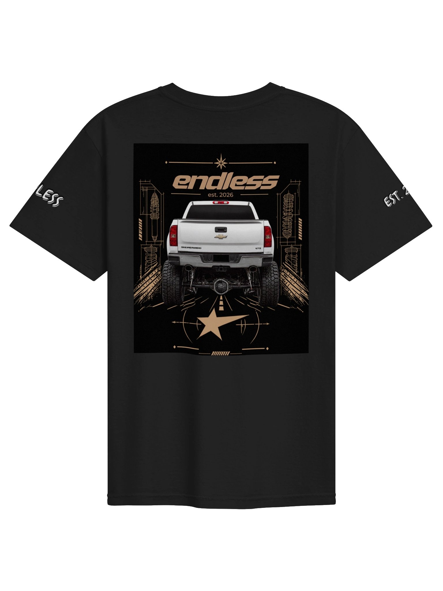 ENDLESS EST. 2026 TRUCK T-SHIRT product image (3)