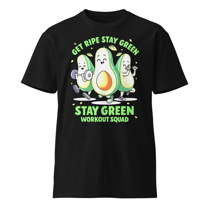 Avocado Fitness Fun Unisex T-Shirt product image (1)