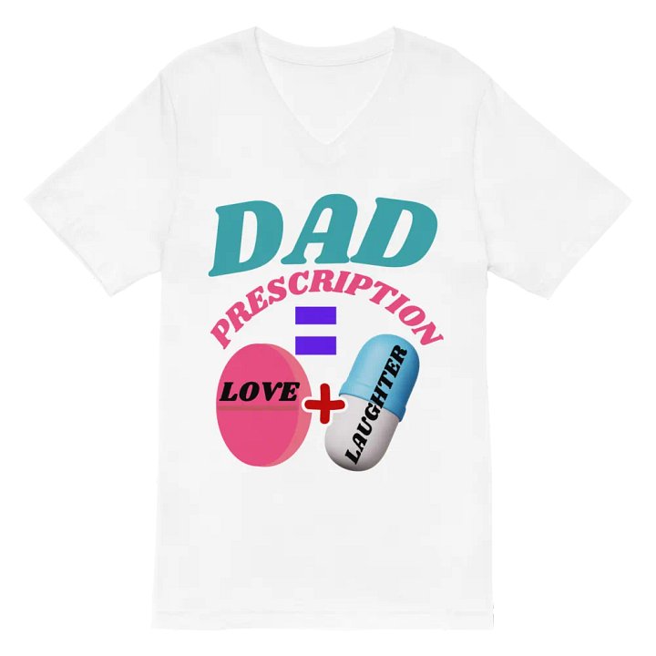 Love & Laughter Prescription V-Neck Tee product image (6)