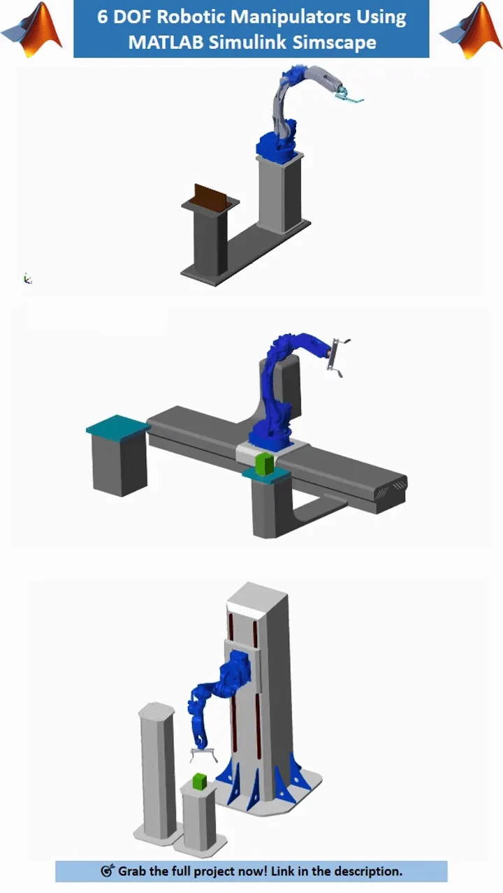 6-DOF Industrial Robotic Manipulator Pack (3-in-1) product image (2)