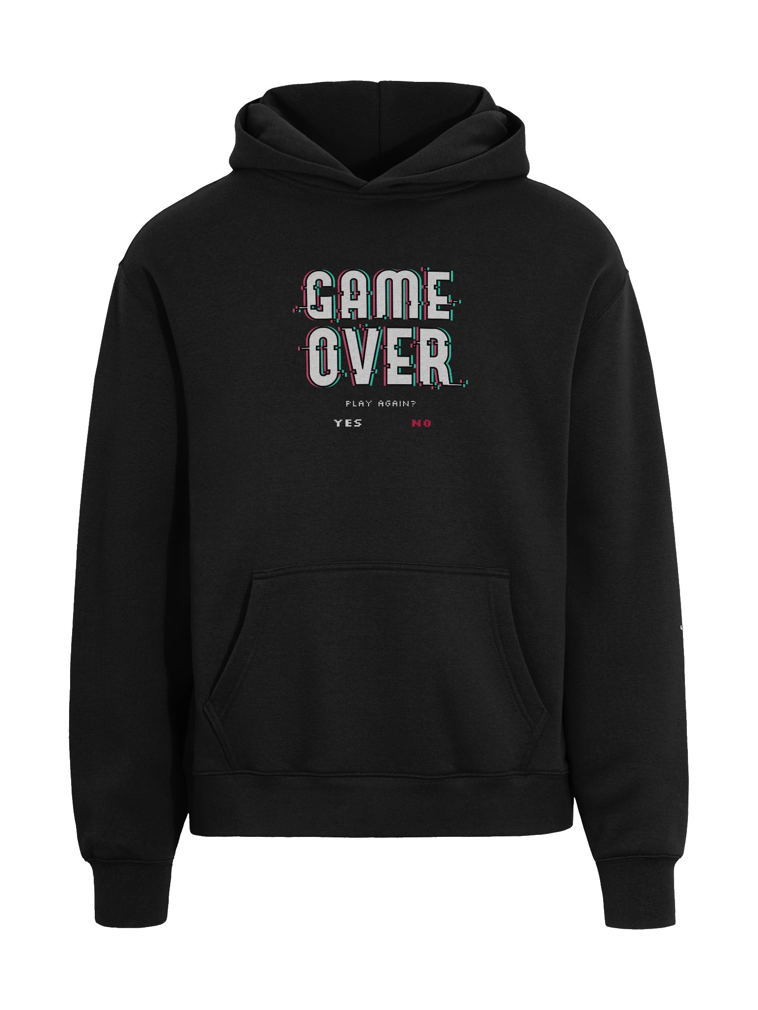 Hoodie Game Over – Glitch Edition product image (5)